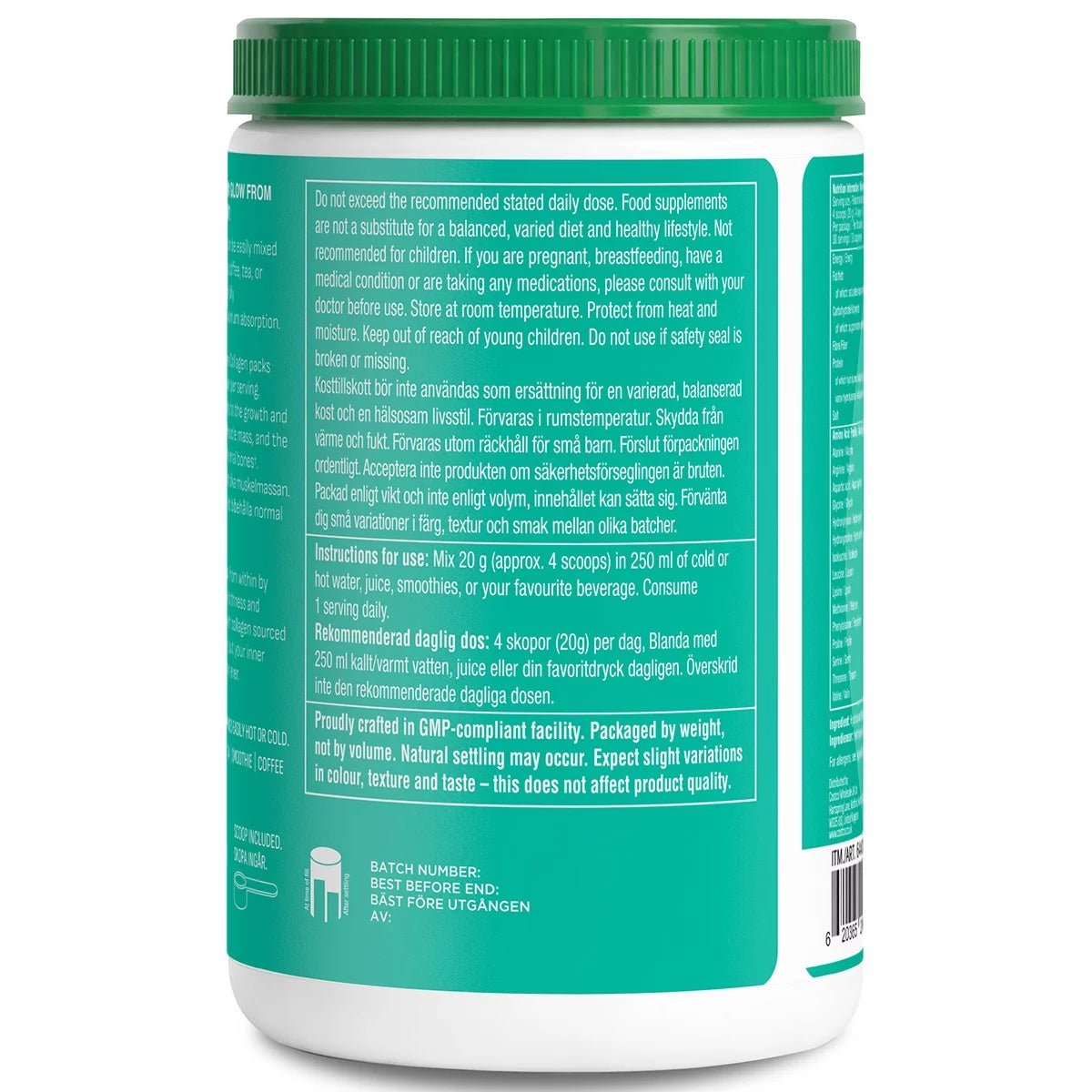Organika Marine Collagen Powder, 600g, view 3