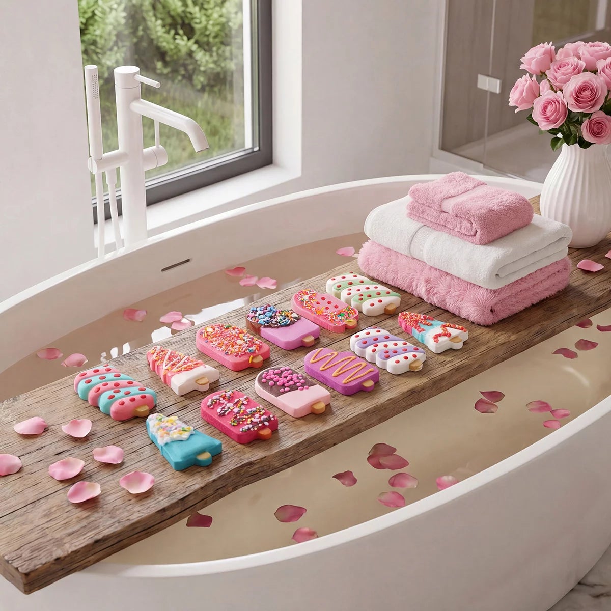 Sugar Rush Popsicle Bath Fizzer, 12 x 60g, view 3