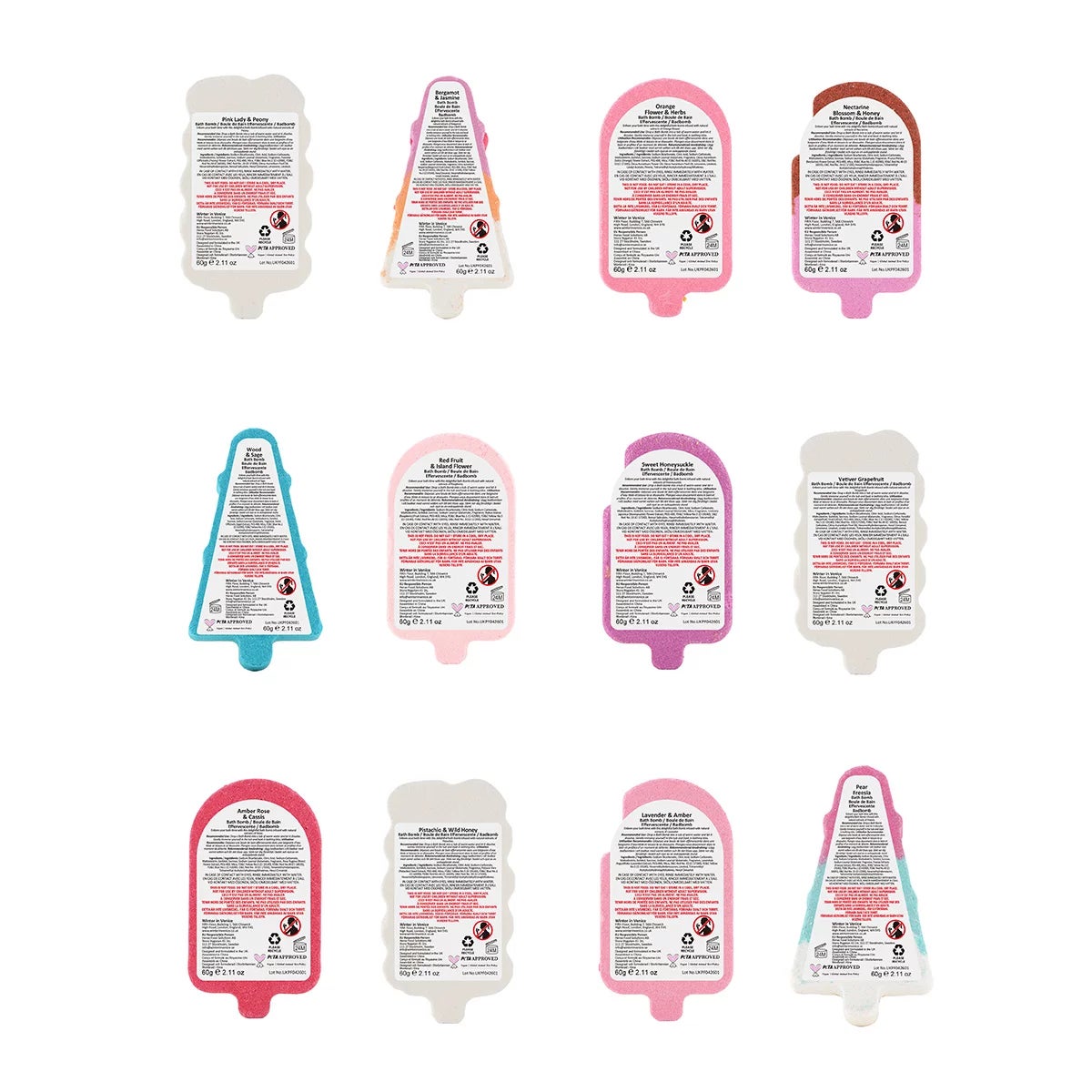 Sugar Rush Popsicle Bath Fizzer, 12 x 60g, view 7