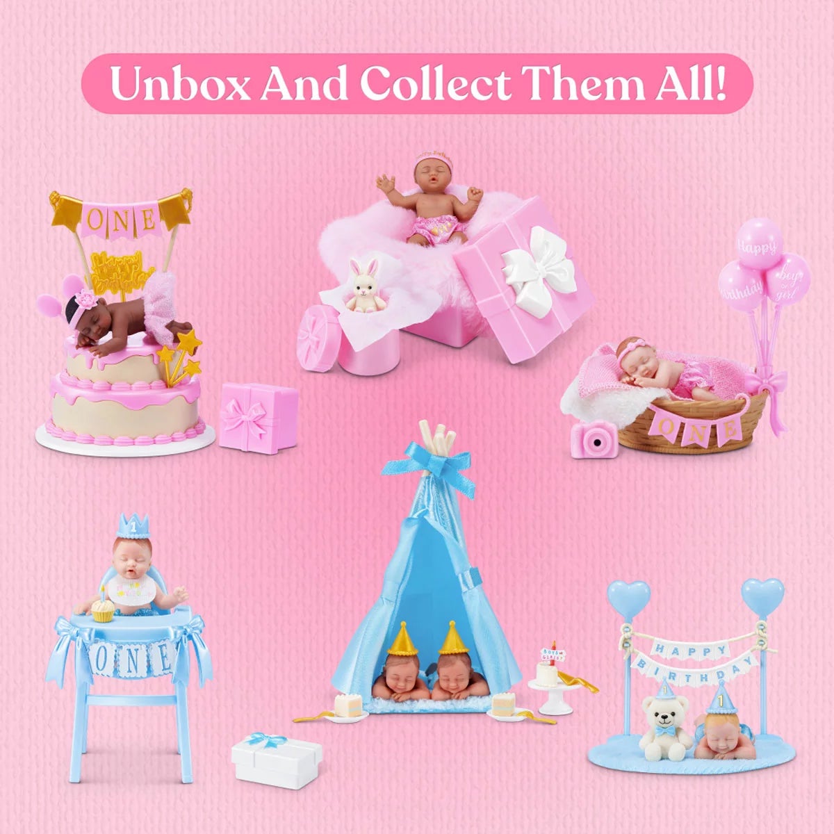 Zuru My Mini Baby - My Birthday - 4 pack (4+ Years), view 4