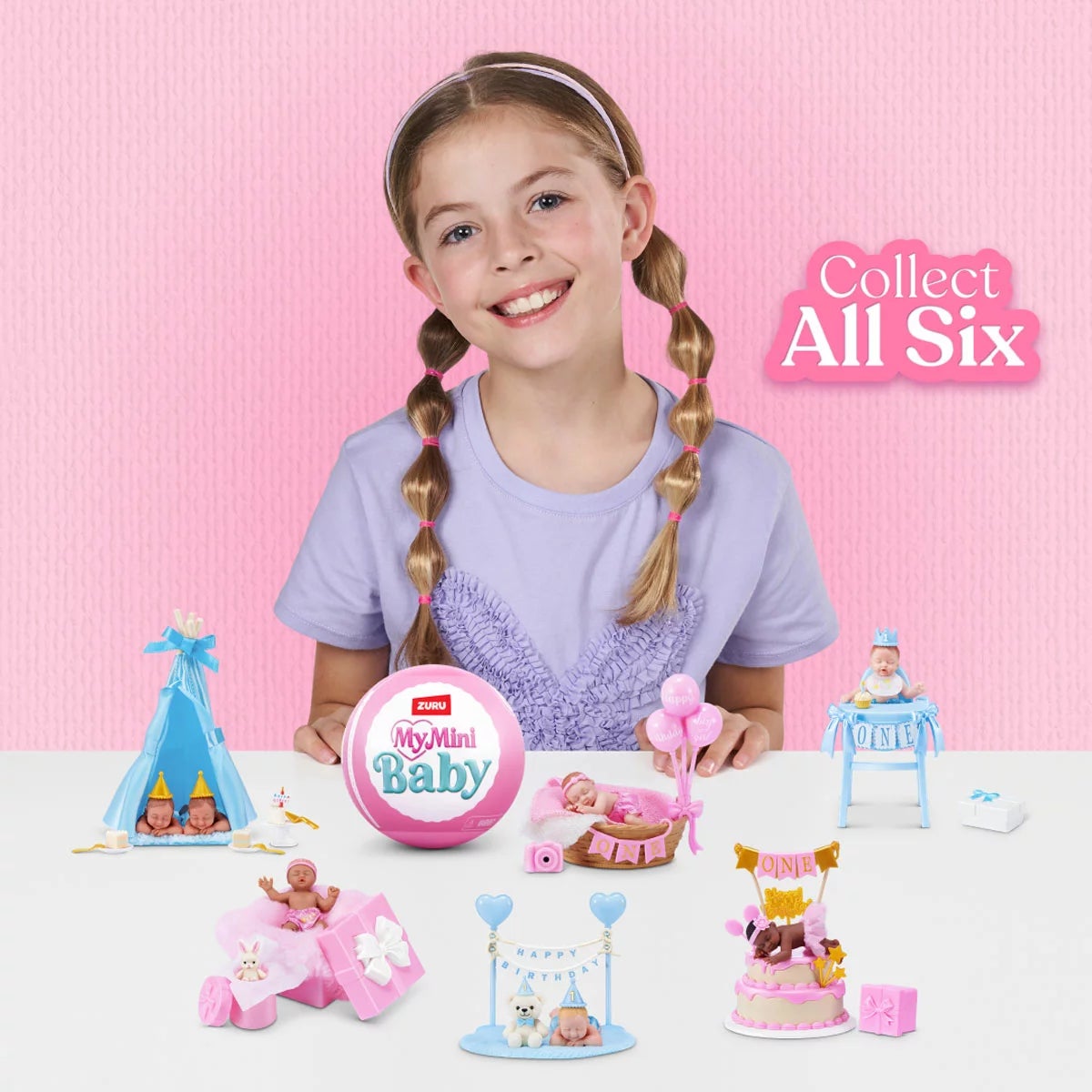 Zuru My Mini Baby - My Birthday - 4 pack (4+ Years), view 7