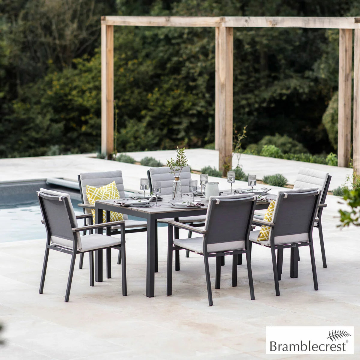 Bramblecrest Zurich 7 Piece Dining Set