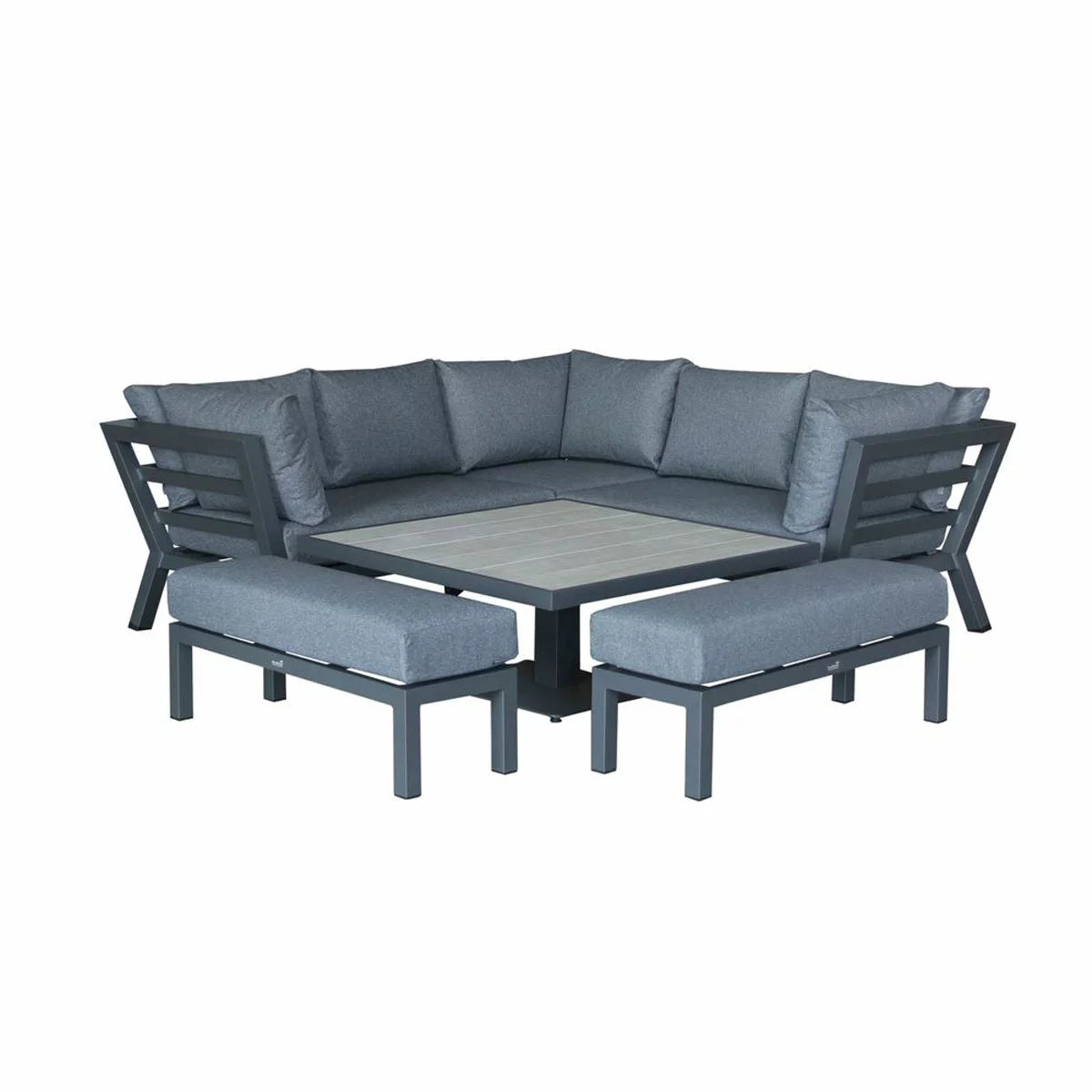 Bramblecrest San Marino 4 Piece Deep Seating Corner Patio Set, view 6
