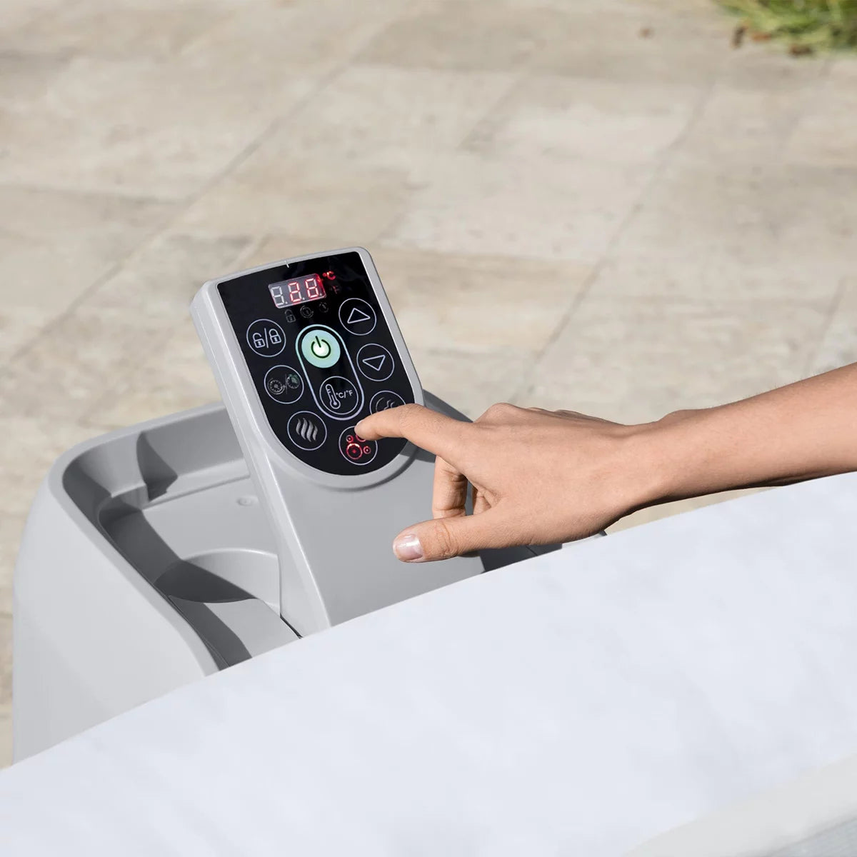 Lay-Z-Spa Paris Luxe 140 AirJet, 4 Person Inflatable Spa, view 5