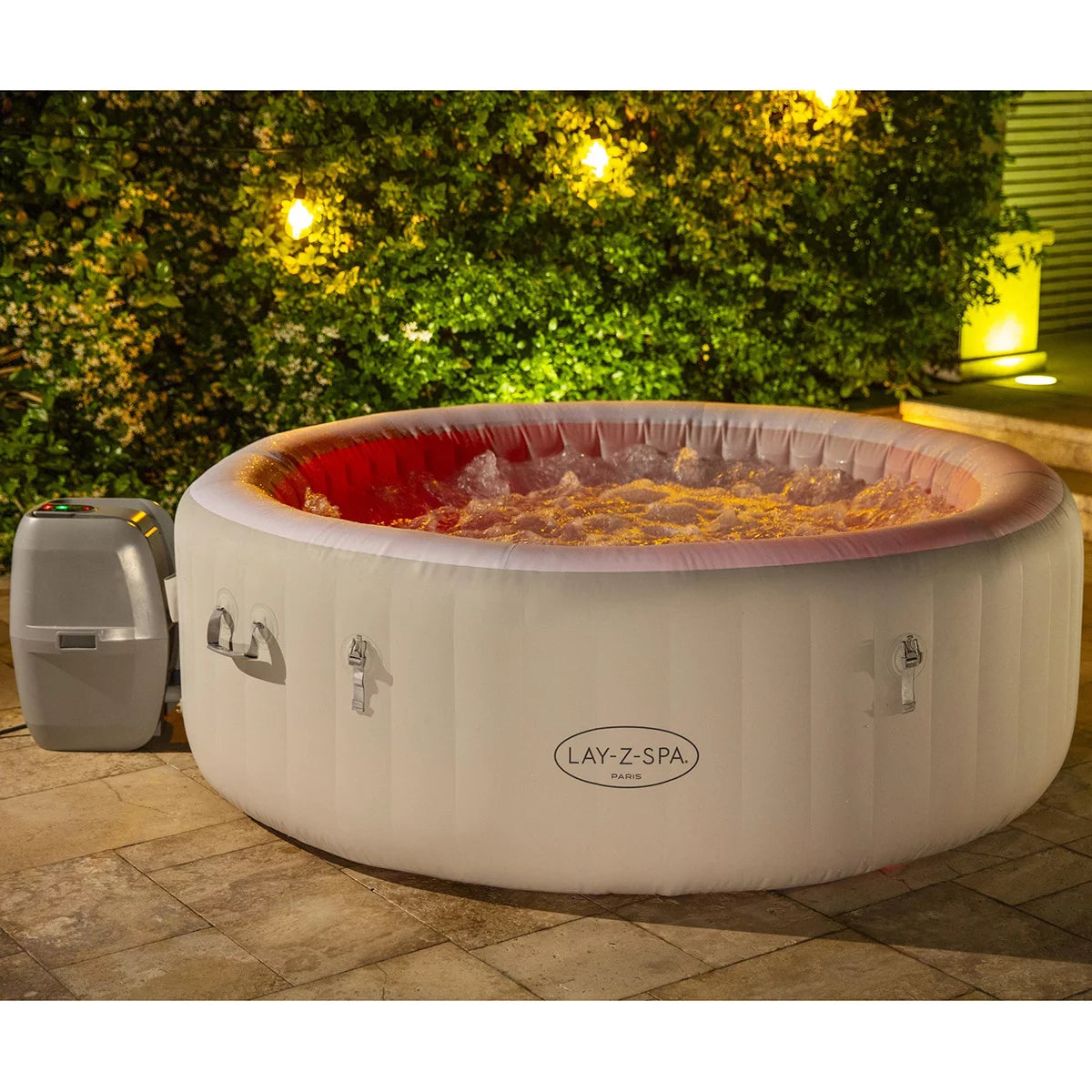 Lay-Z-Spa Paris Luxe 140 AirJet, 4 Person Inflatable Spa, view 6