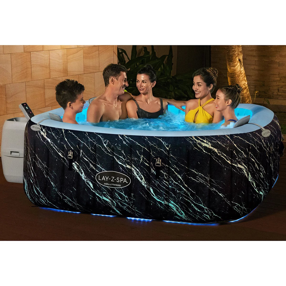 Lay-Z-Spa Florence 140 AirJet, 6 Person Inflatable Spa