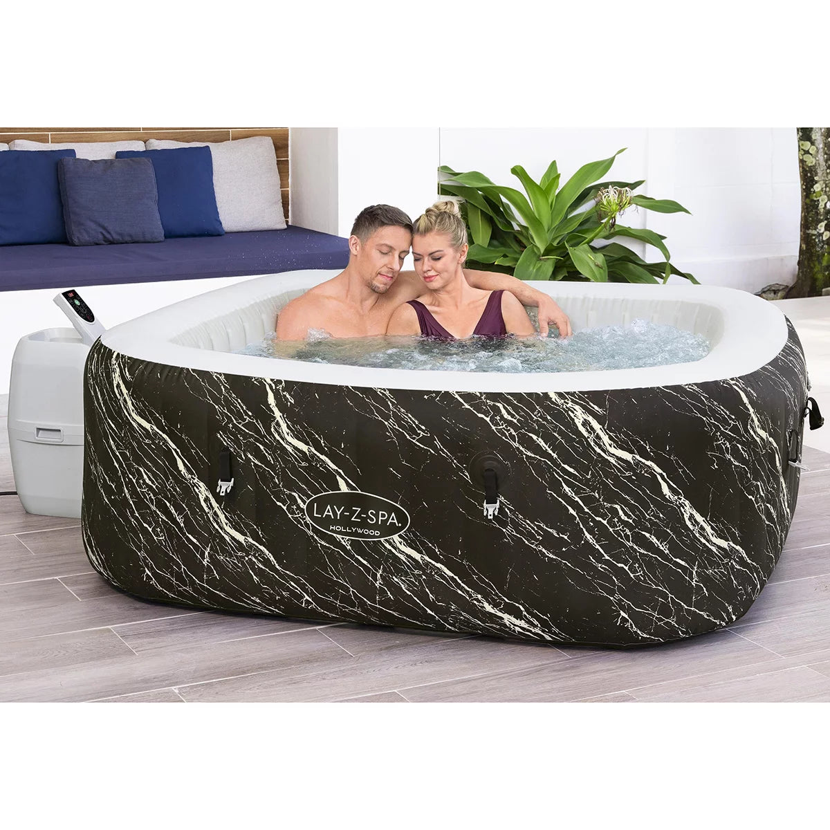 Lay-Z-Spa Florence 140 AirJet, 6 Person Inflatable Spa, view 3