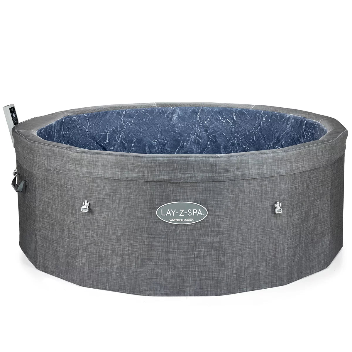 Lay-Z-Spa Copenhagen ThermaCore™ UltraFit™ Smart 140 AirJet, 6 Person Hot Tub, view 2