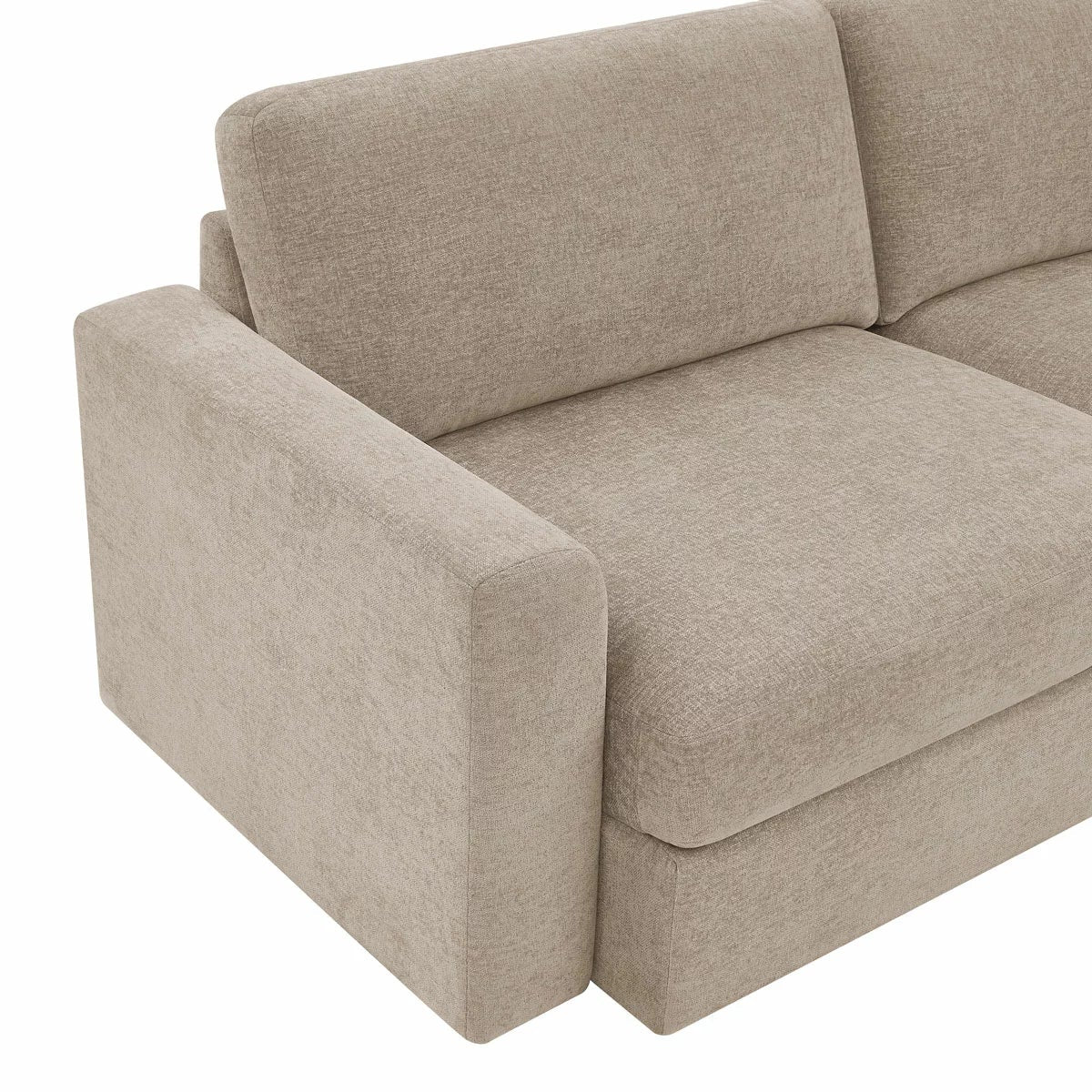 Broyhill Oswin Fabric Corner Sofa with Storage Ottoman, view 4