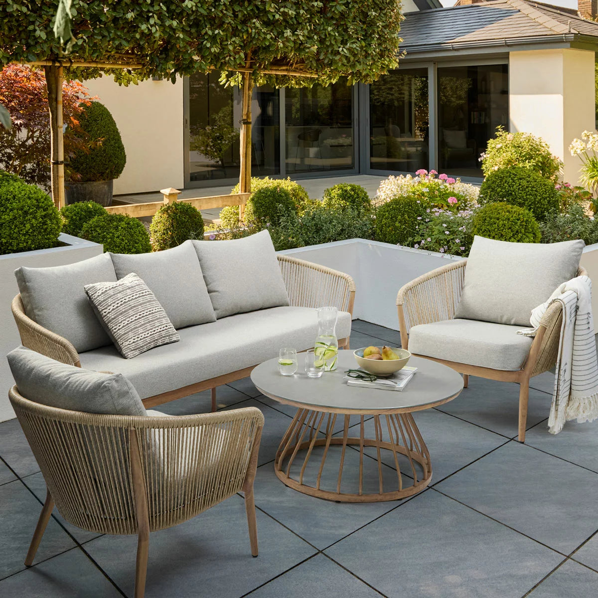 Kettler Messina 4 Piece Deep Seating Set