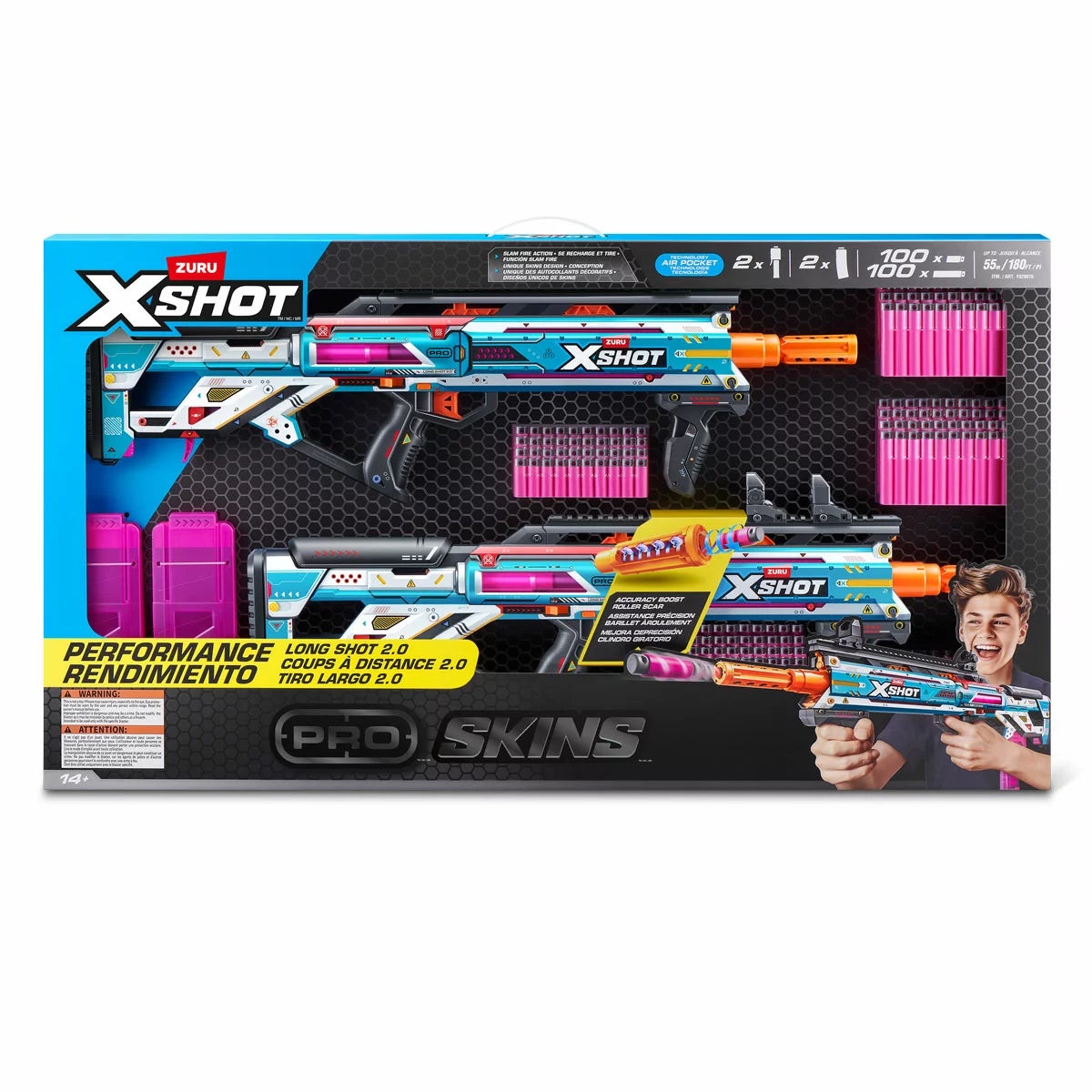 XShot Longshot Pro Series 1 - 2 Pack (14+ Years), view 2