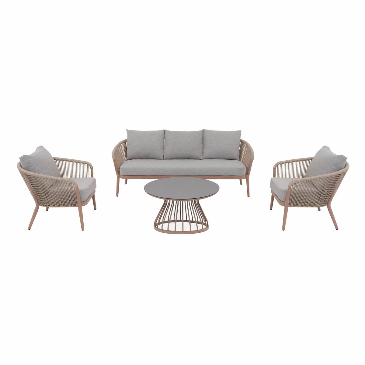 Kettler Messina 4 Piece Deep Seating Set, view 4