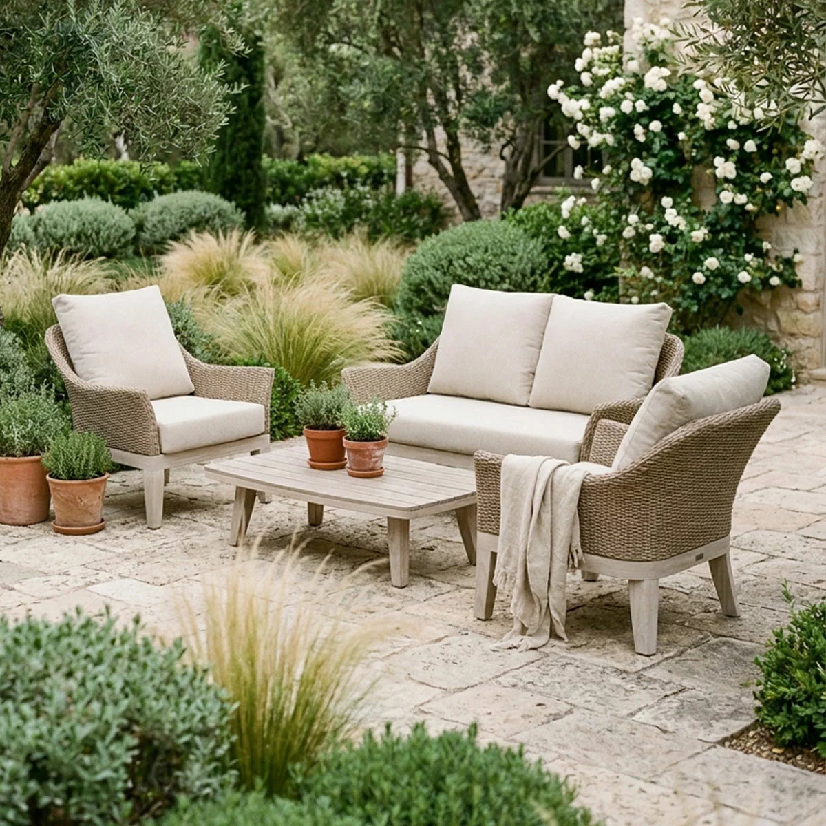 Kettler Avora 4 Piece Deep Seating Set