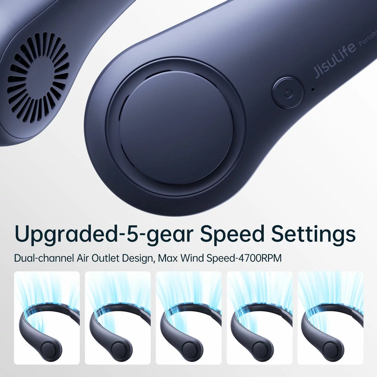 JisuLife Portable Neck Fan 3, view 23