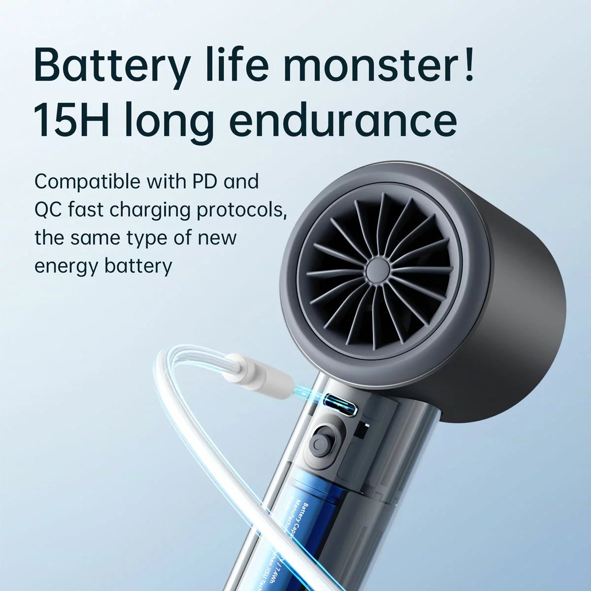 JisuLife Pro1 S Handheld Fan, view 10