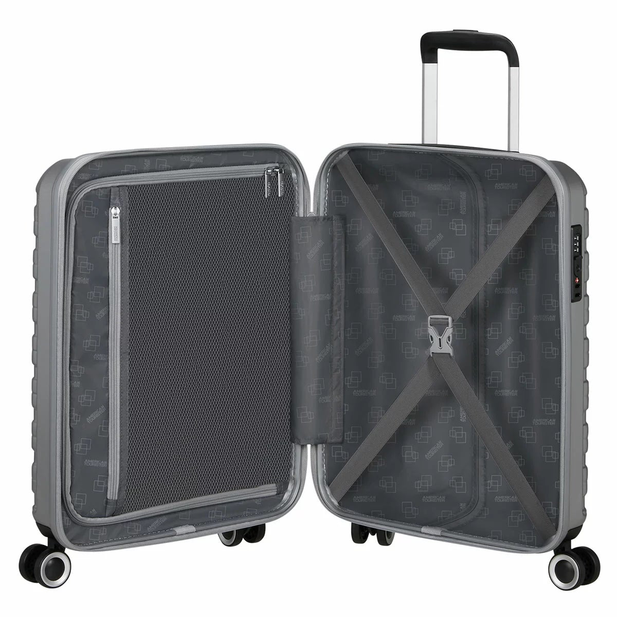 American Tourister Powerstack 3 Piece Luggage Set Spinner Case, view 26