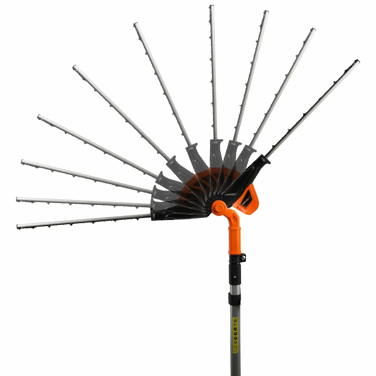 Yard Force 20V 2.0Ah Cordless Pole Hedge Trimmer 45cm, view 3