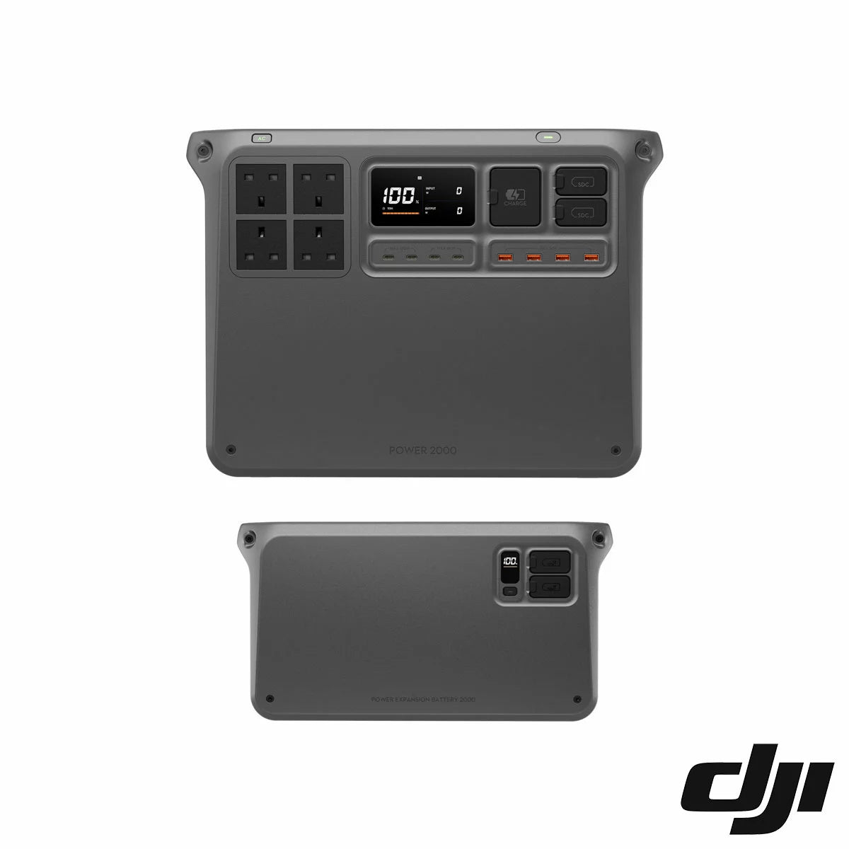 DJI Power 2000 Portable 2048Wh Power Station + 2048Wh Expansion Battery