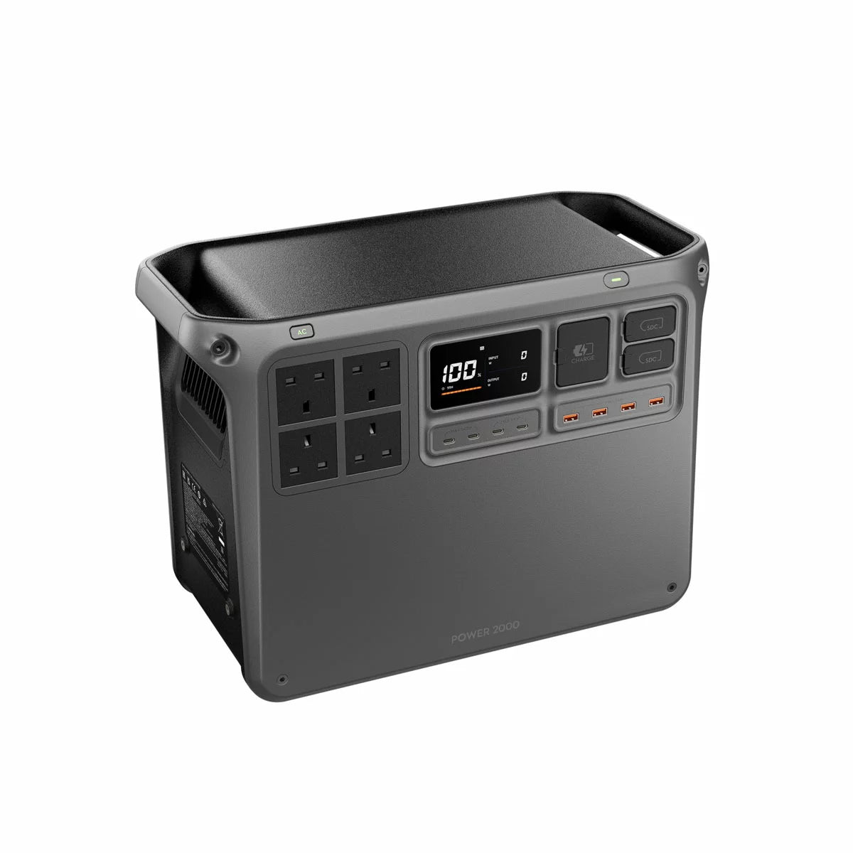 DJI Power 2000 Portable 2048Wh Power Station + 2048Wh Expansion Battery, view 4