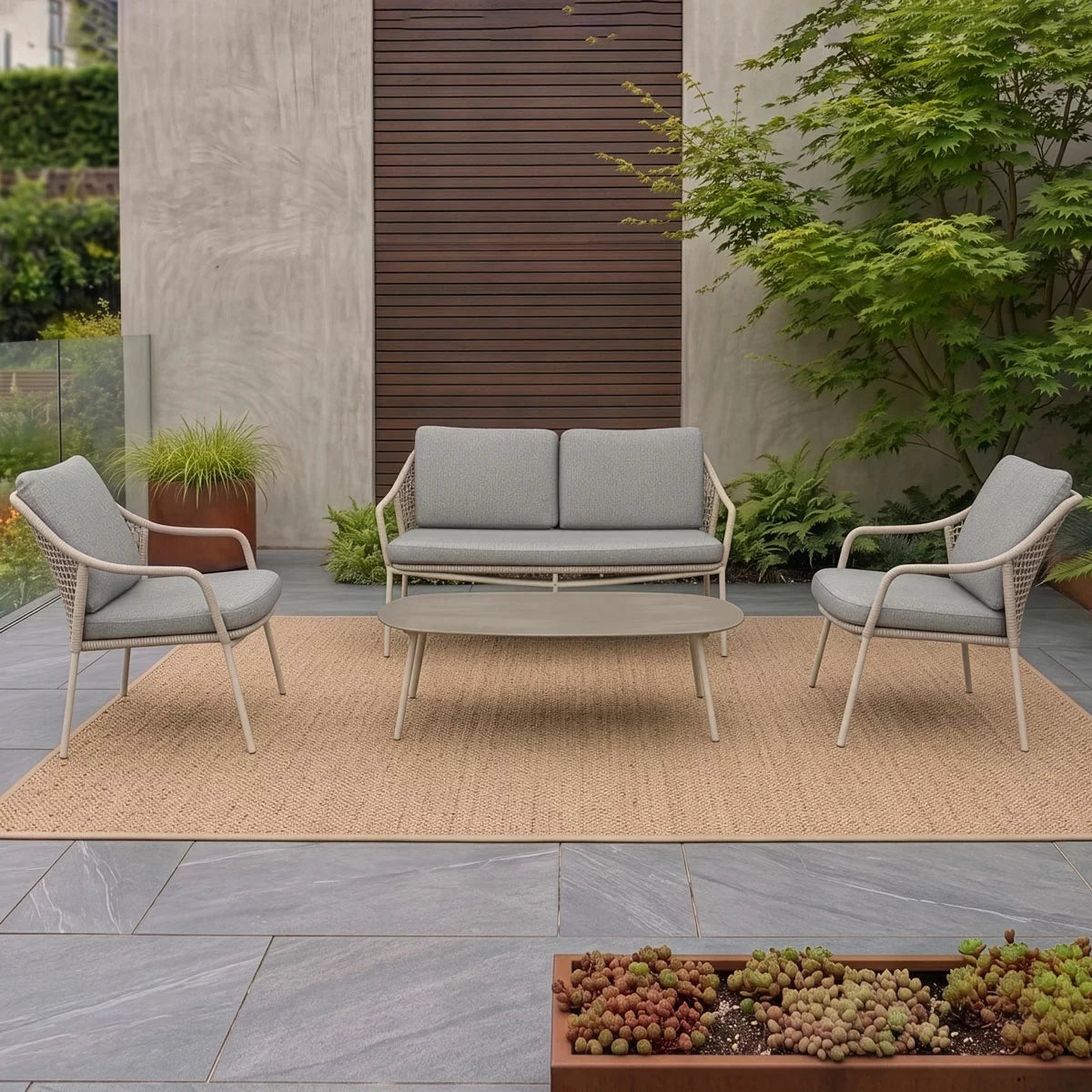 Norfolk Leisure Aston 4 Piece Patio Set, view 7