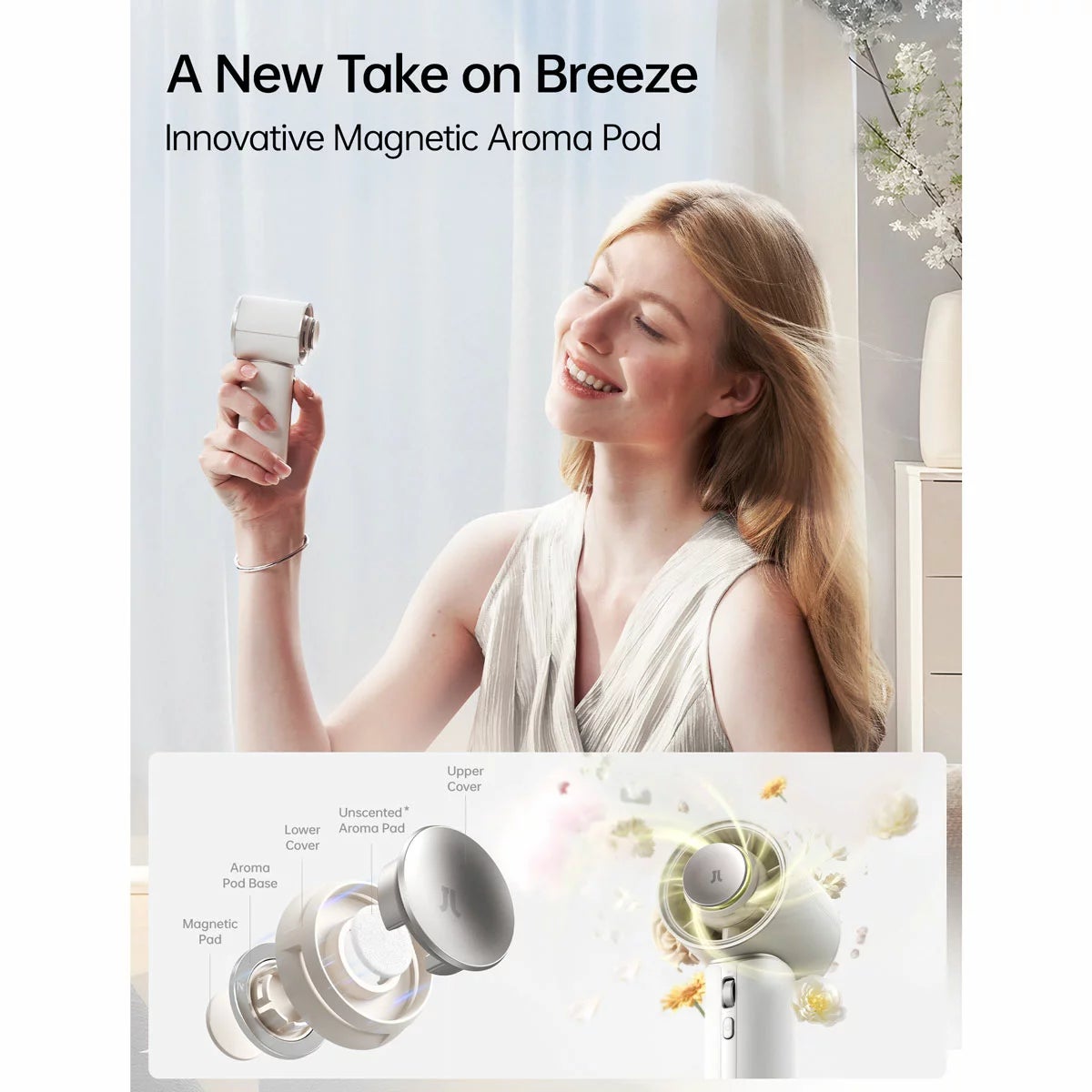 JisuLife Pro1 Mini Handheld Fan, view 10