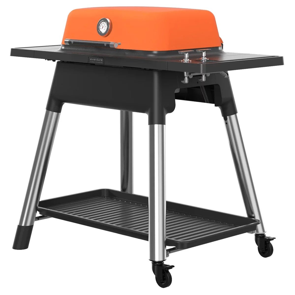 Everdure Force 2 Burner Gas Barbecue in Orange, view 2