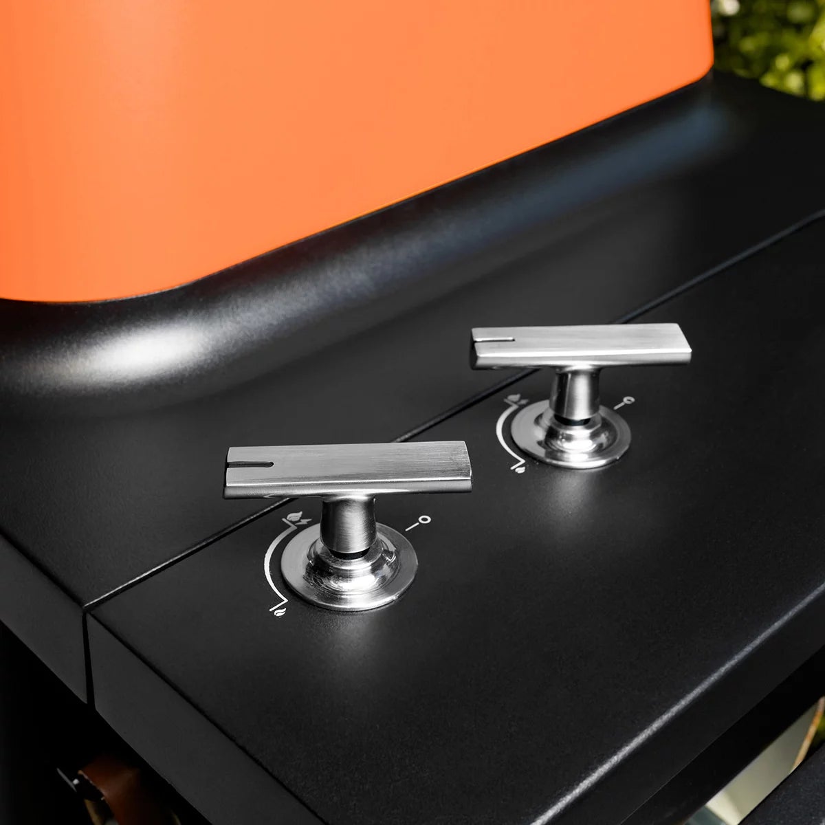 Everdure Force 2 Burner Gas Barbecue in Orange, view 5