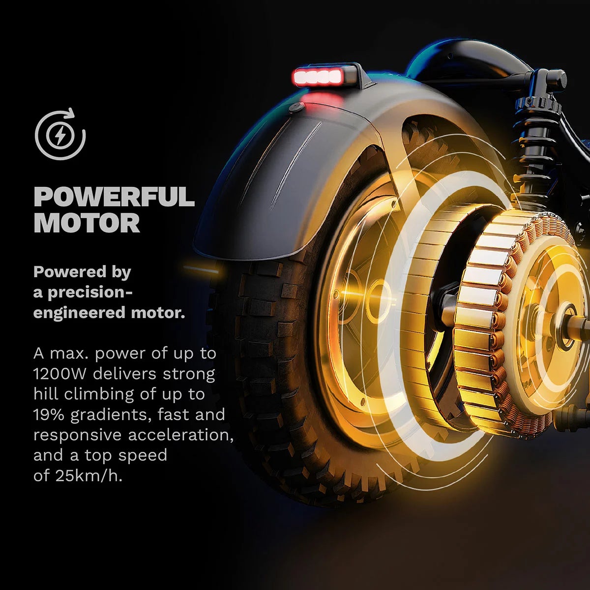 Pure Air6 Pro+ Suspension Folding Electric Scooter, view 4