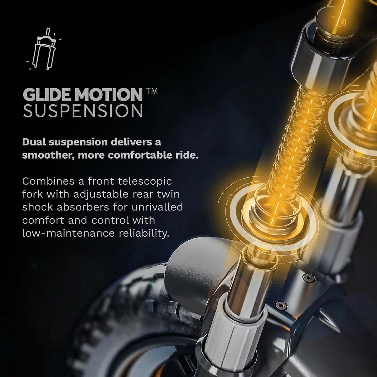 Pure Air6 Suspension Folding Electric Scooter, view 3
