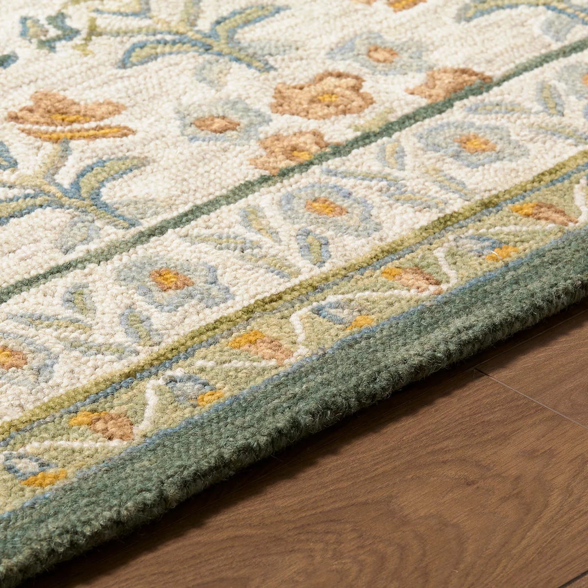 Livabliss Fairfax Green Wool Rug, In 2 Sizes, view 7
