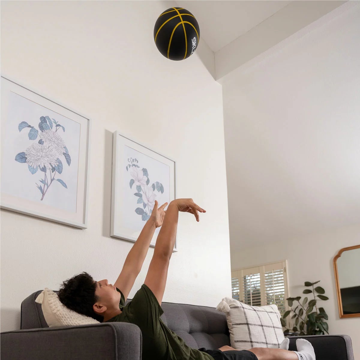 SKLZ Bashhhketball Pro Silent Basketball, view 3