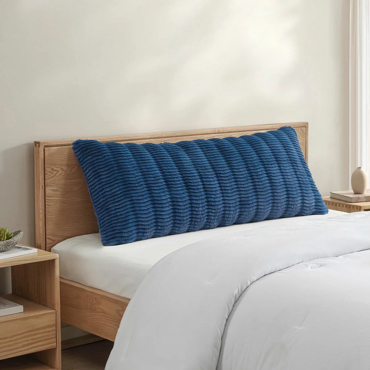 Casual Living Faux Fur Body Pillow, 50 x 121 cm, view 2