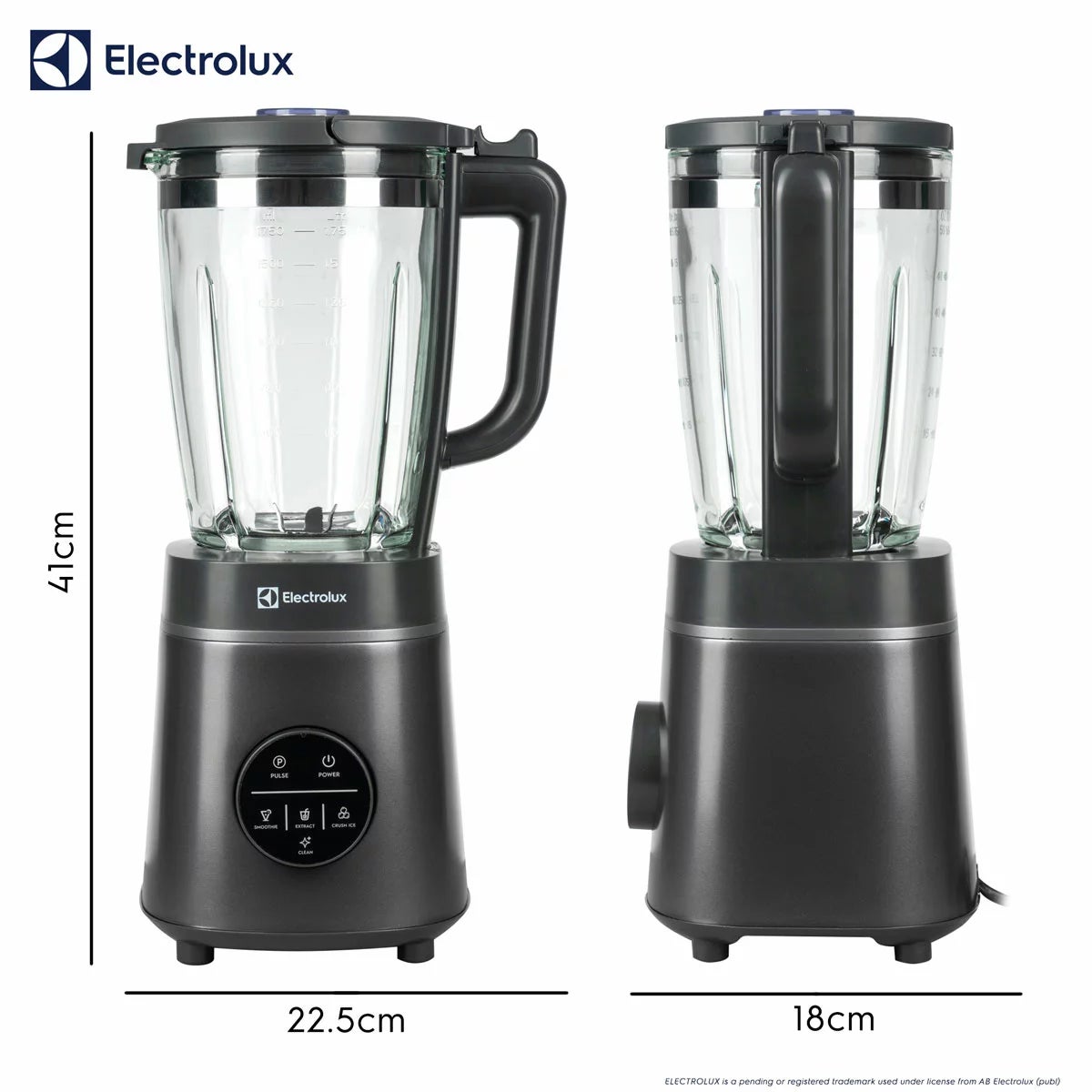 Electrolux SDA2877ELGRY 1400W Digital Blender With Grinder in Grey, view 6