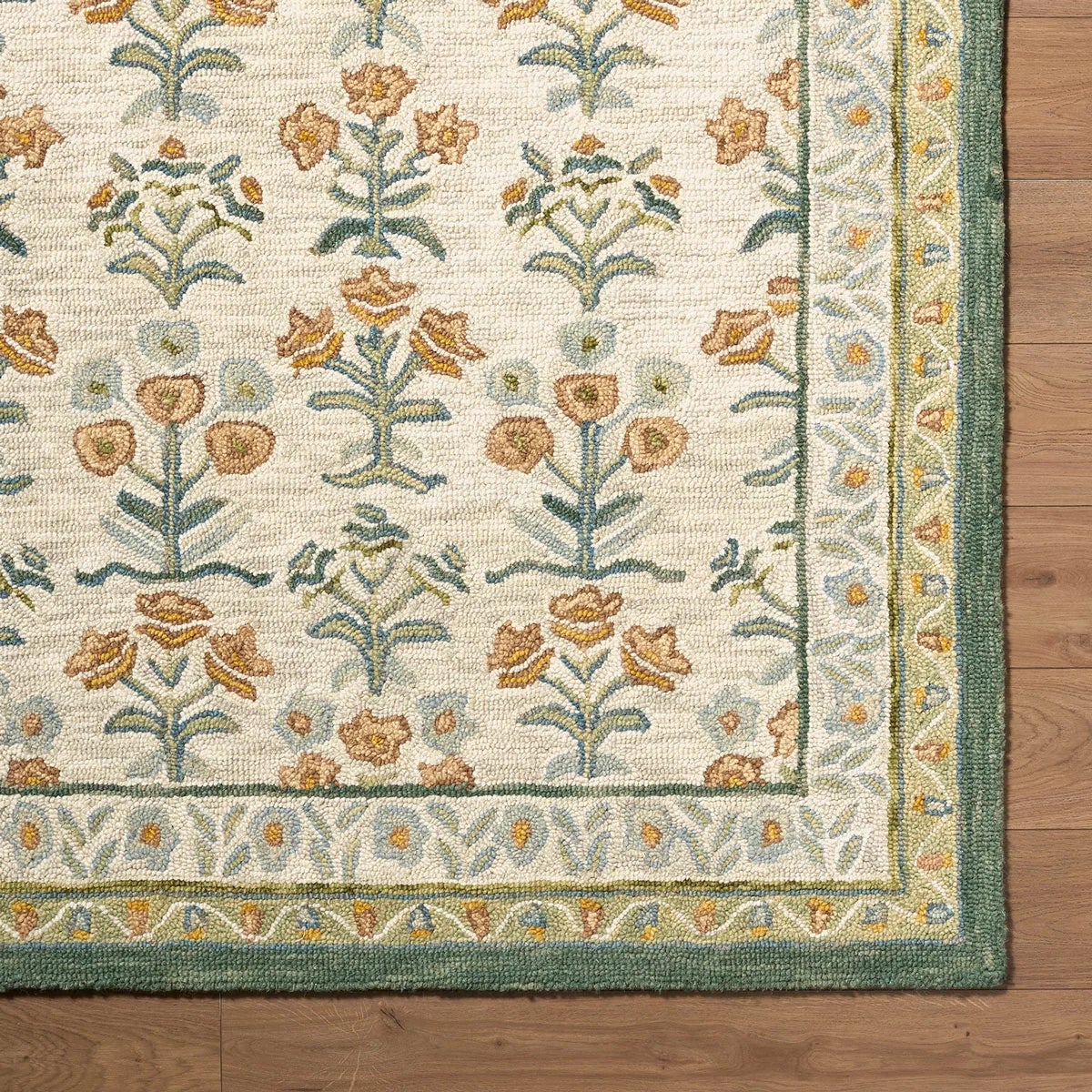 Livabliss Fairfax Green Wool Rug, In 2 Sizes, view 3