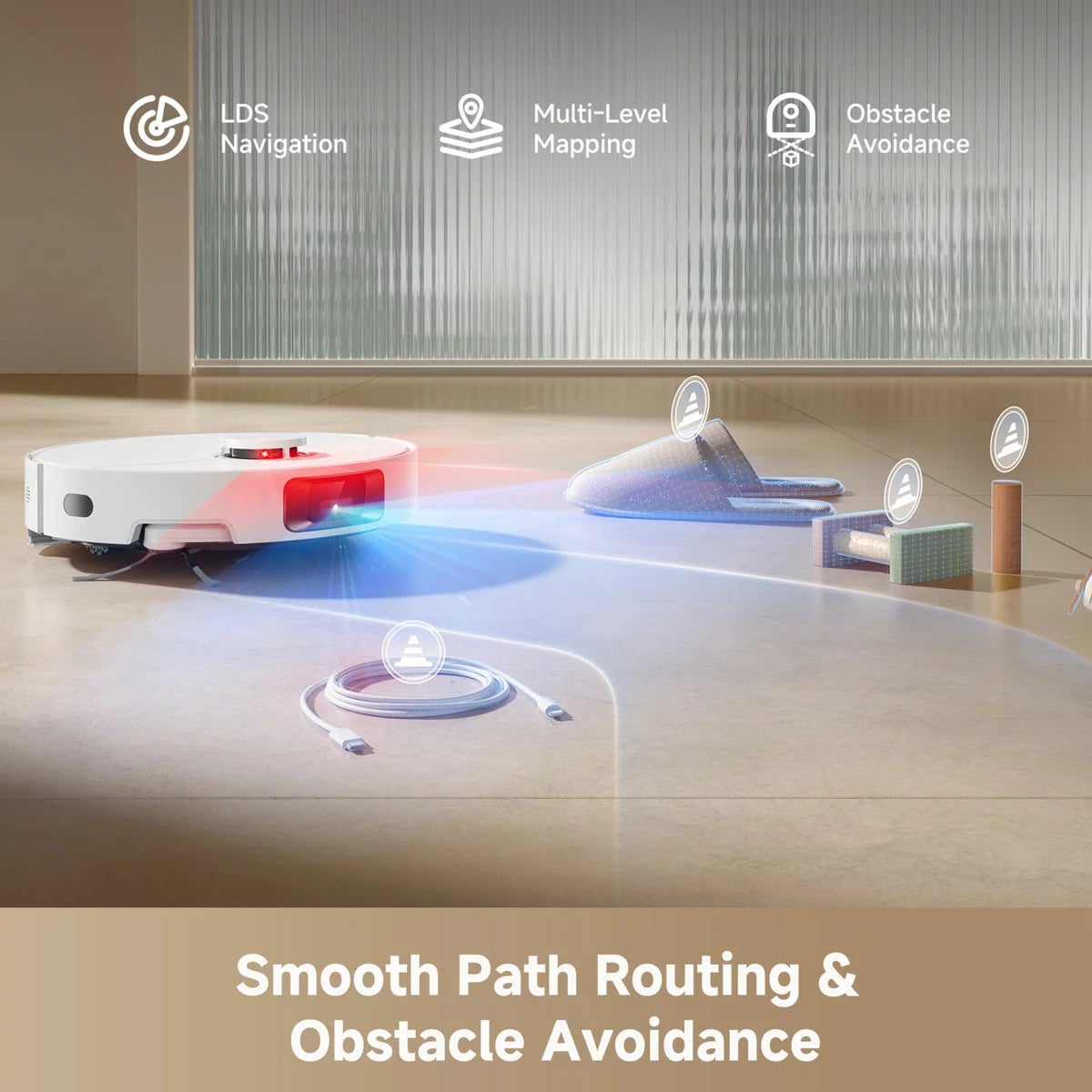 Dreame D20 Pro Plus Auto-Empty Robot Vacuum Cleaner & Mop, view 3