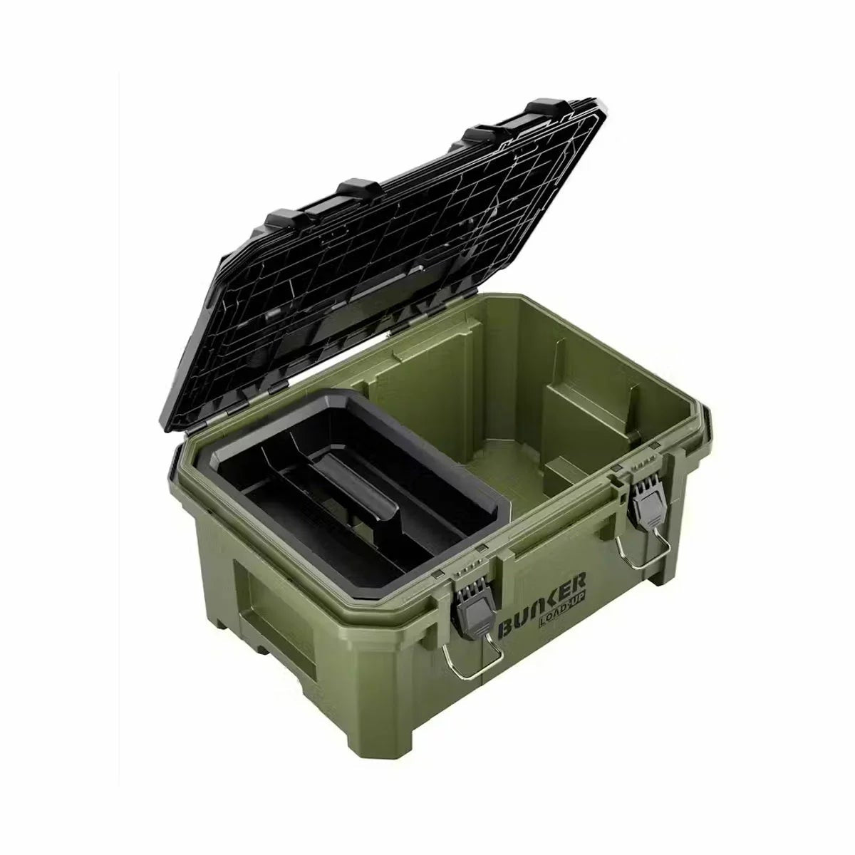 BUNKER 3 Piece Load-Up Wheeled Stacking Tool Storage System, view 6