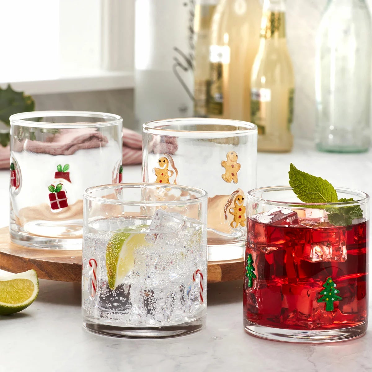 Pandex Holiday Icon Glasses 414ml, 4 pack, view 2