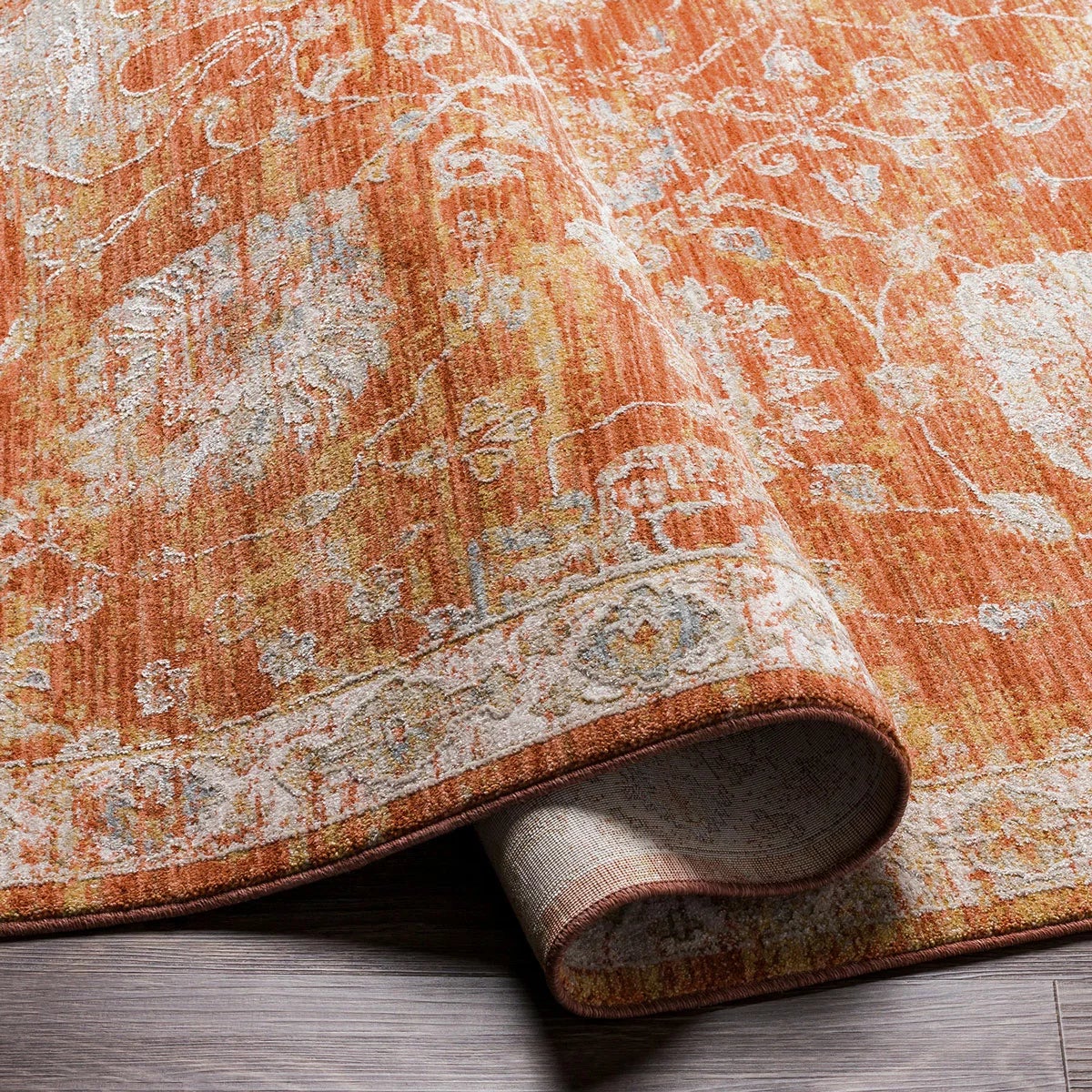 Livabliss Avant Garde Orange Rug, in 2 Sizes, view 2