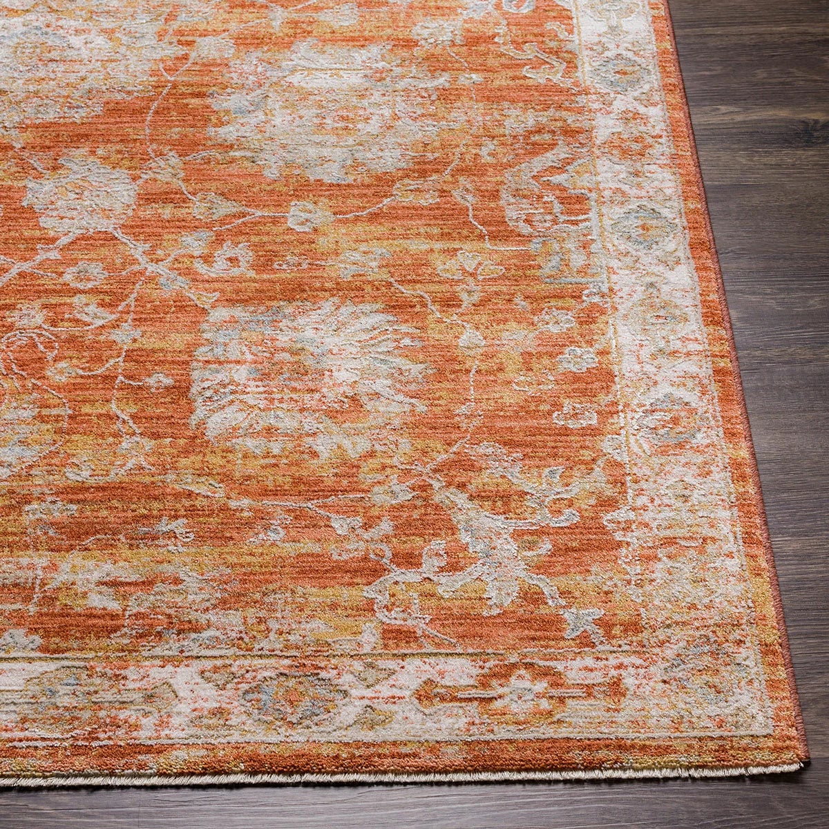 Livabliss Avant Garde Orange Rug, in 2 Sizes, view 3
