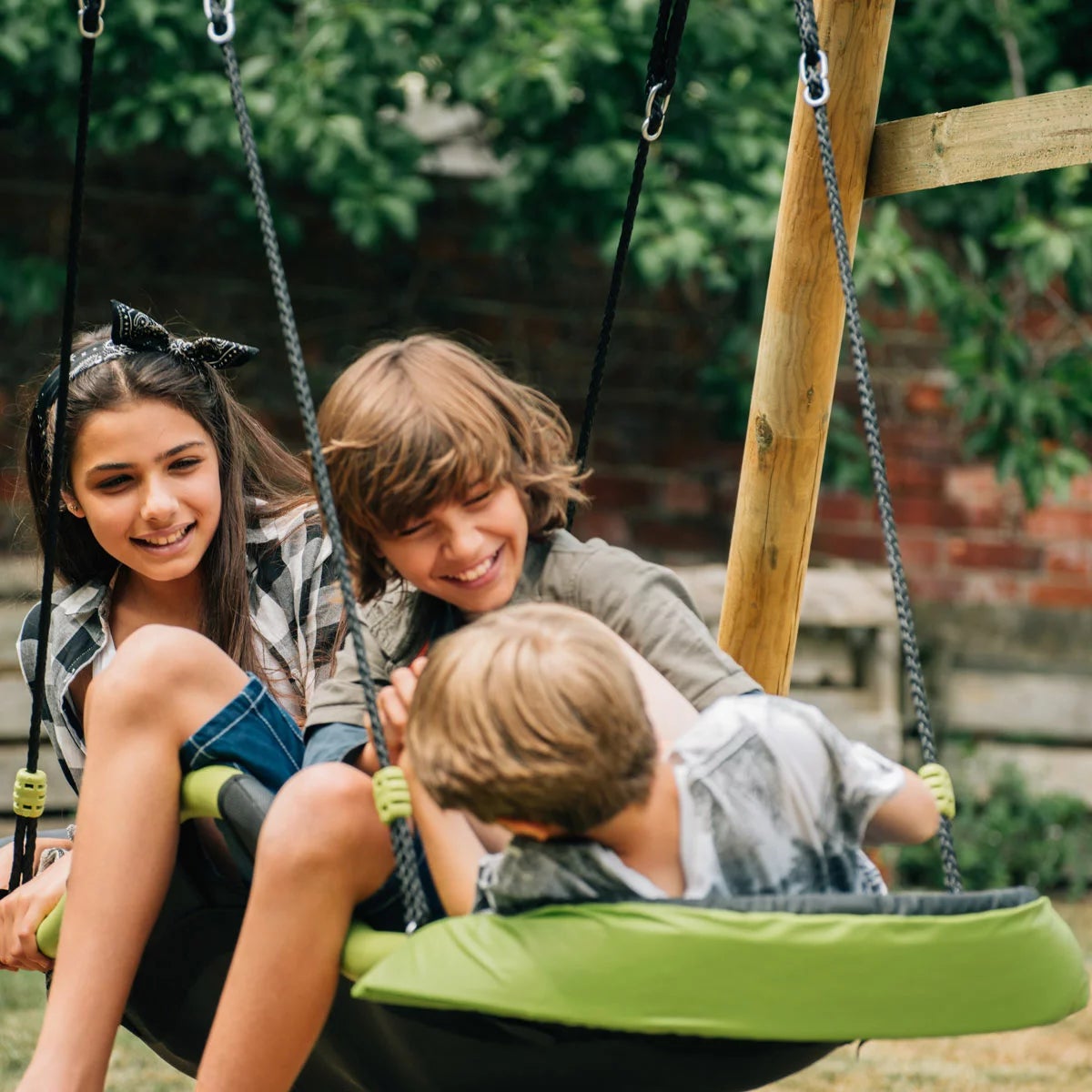 Plum Ultimate III Premium Wood Swing (3-10 Years), view 5