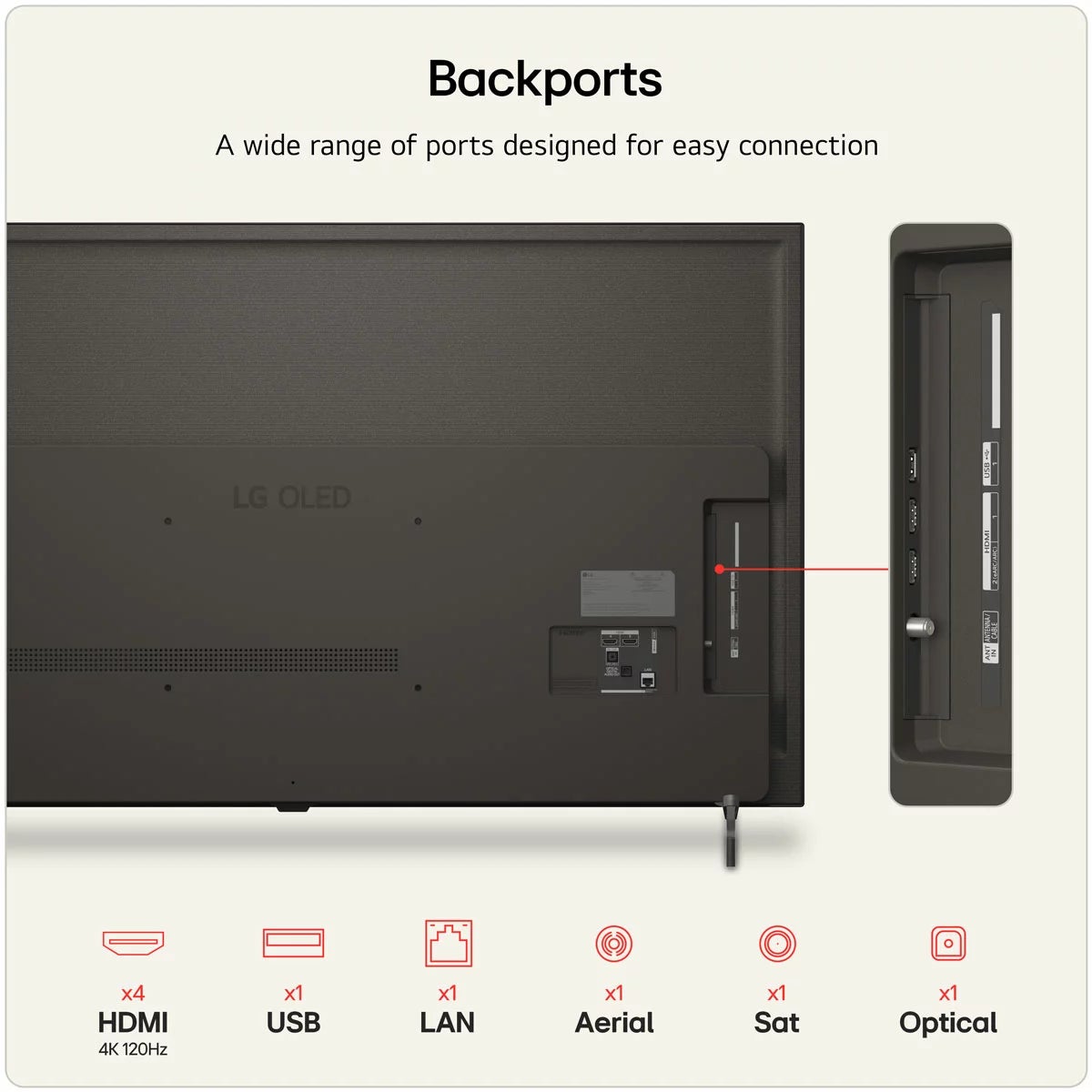 LG OLED55B6ELC 55 Inch OLED 4K Ultra HD Smart TV, view 7