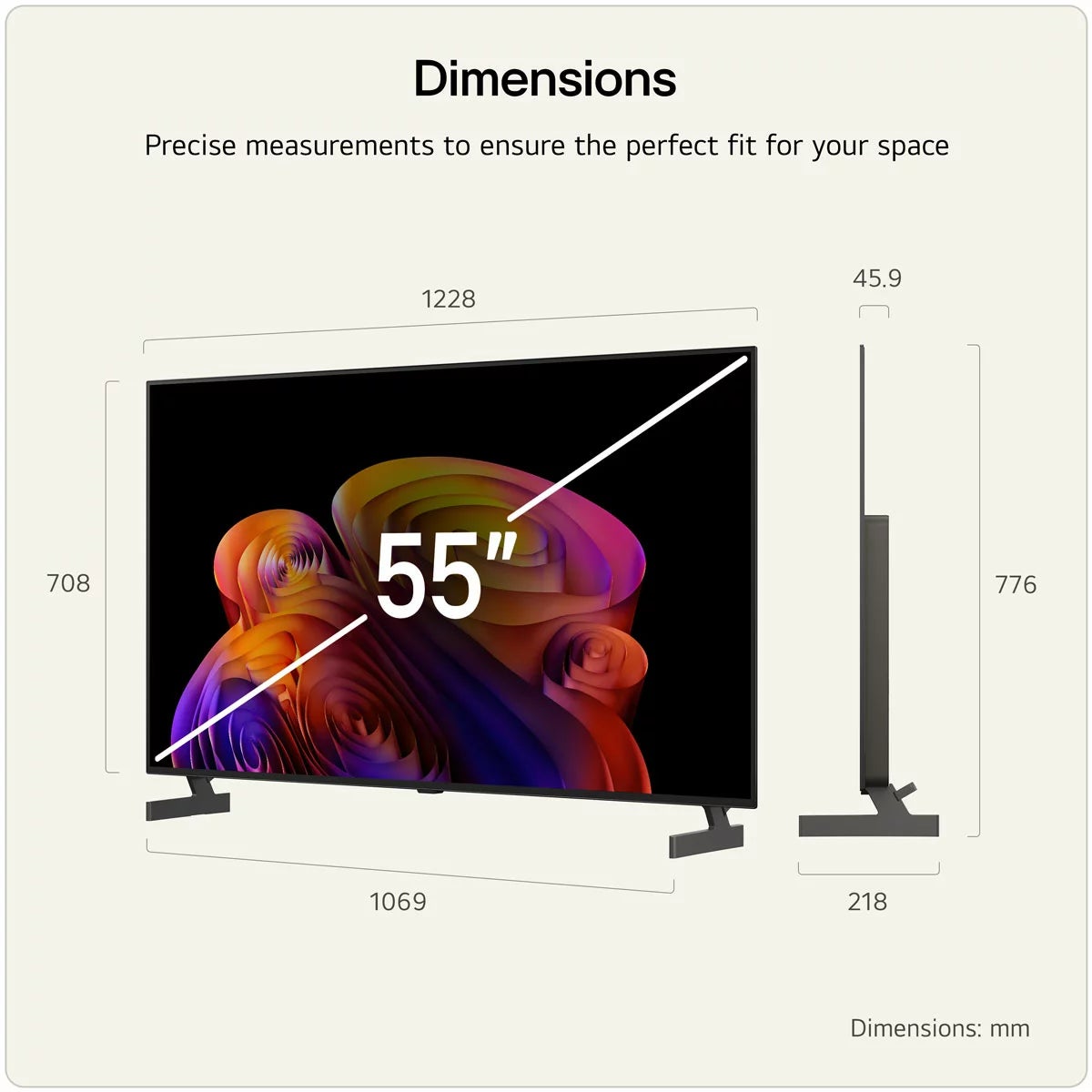 LG OLED55B6ELC 55 Inch OLED 4K Ultra HD Smart TV, view 2