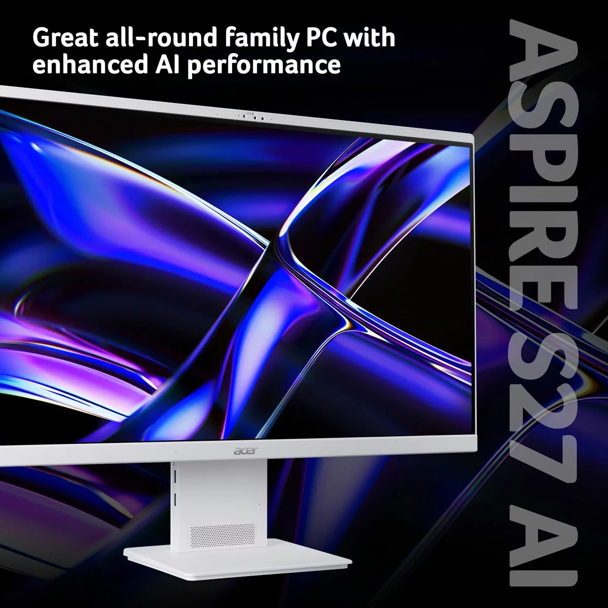 Acer As S27-B, Intel Core U7, 16GB RAM, 1TB SSD, 27 Inch All in One Desktop PC, DQ.BZLEK.002, view 2