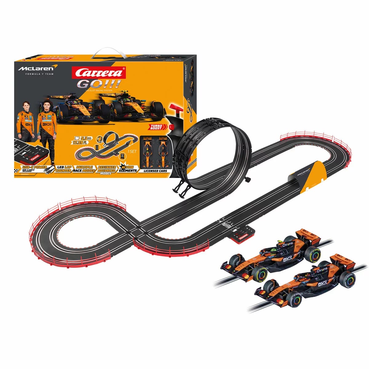 Carrera GO!!! McLaren Racing Slot Racing Set (10+ Years)