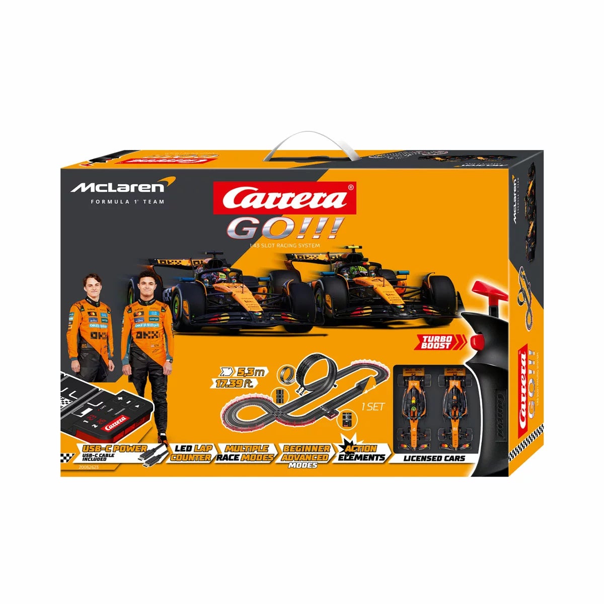 Carrera GO!!! McLaren Racing Slot Racing Set (10+ Years), view 2