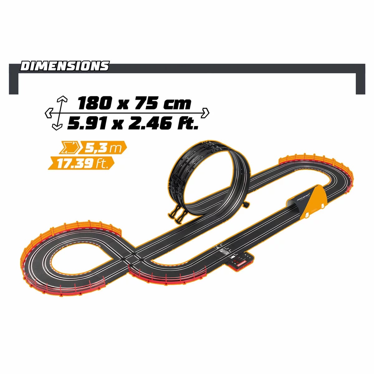 Carrera GO!!! McLaren Racing Slot Racing Set (10+ Years), view 4