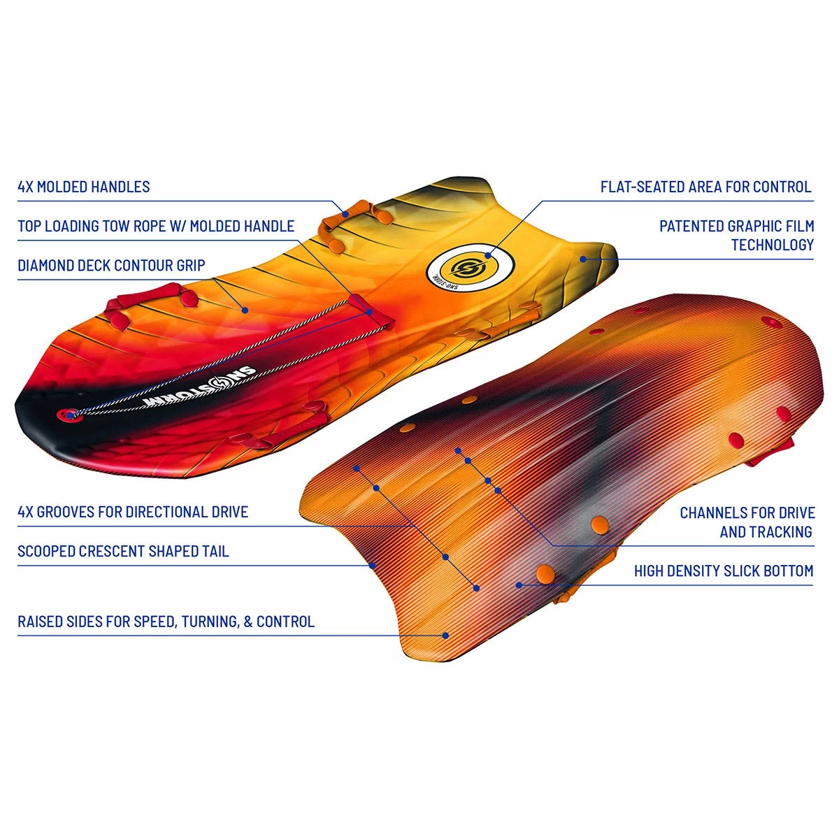 Sno-Storm™ 50" (127 cm) 2 Seater Vipernex Snow Sled, view 10