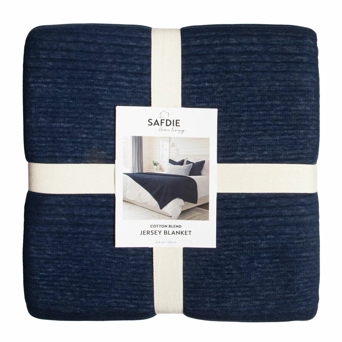Safdie Cotton Blend Jersey Blanket, 224 x 234 cm, view 13