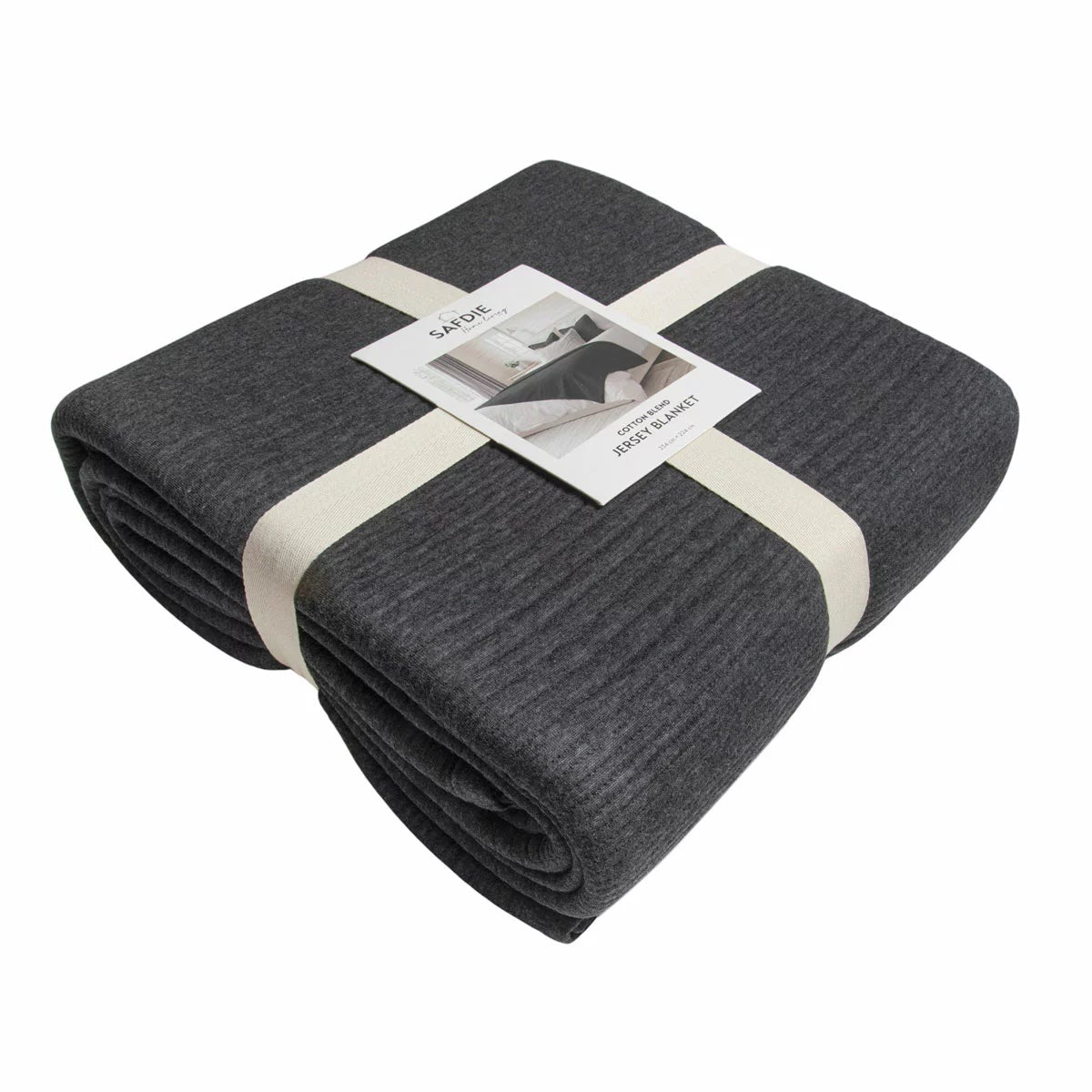 Safdie Cotton Blend Jersey Blanket, 224 x 234 cm, view 25