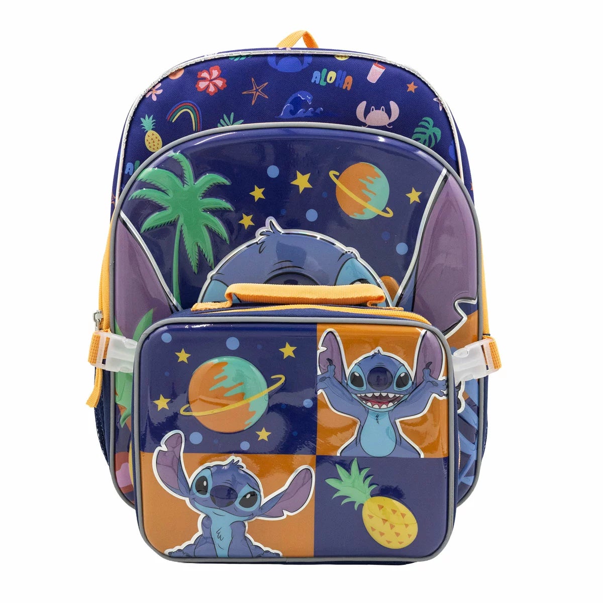 License Kid's Backpack with Detachable Lunch Bag Set, view 11